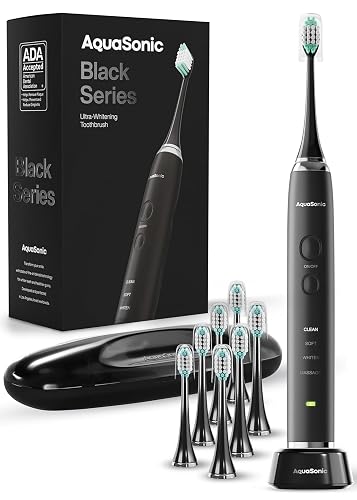 Aquasonic Black Series Ultra Whitening Toothbrush